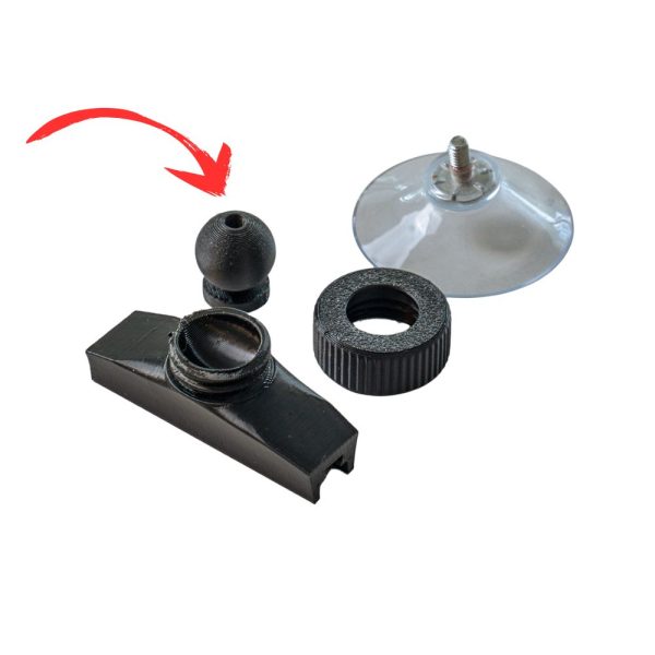 Suction cup Ball
